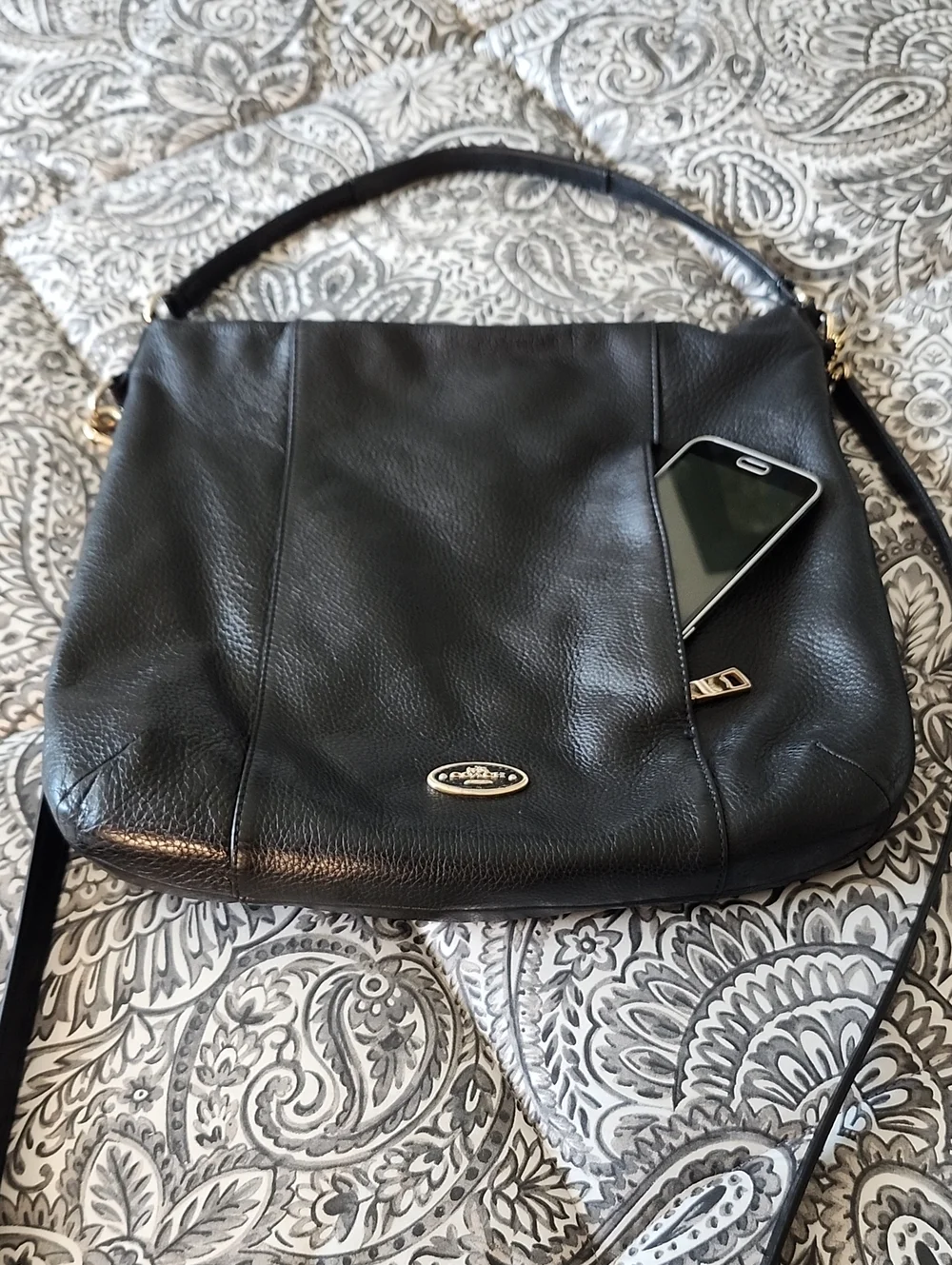 Coach Isabelle Hobo/Crossbody w/ Free Coach Wristlet